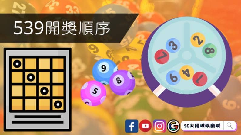 ►539開獎順序:解析台灣經典彩票遊戲的排列奧秘
