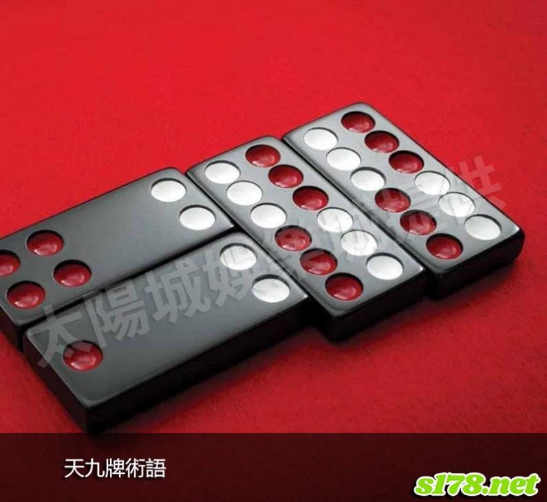 天九牌術語