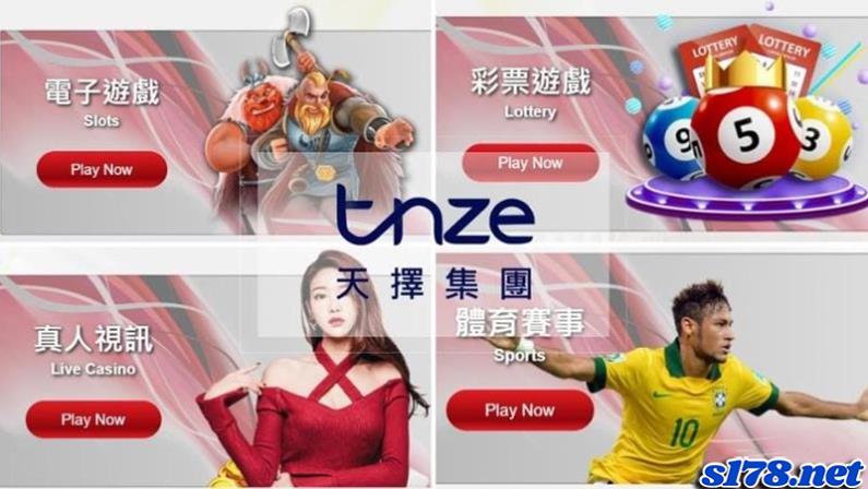 tnze娛樂城遊戲項目