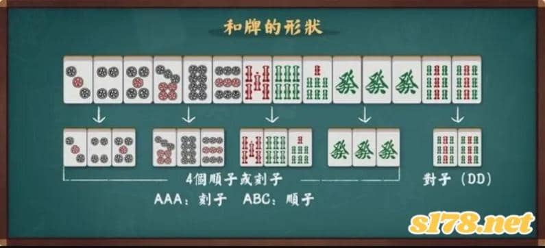 日本麻將規則胡牌